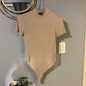 Striped Body suit